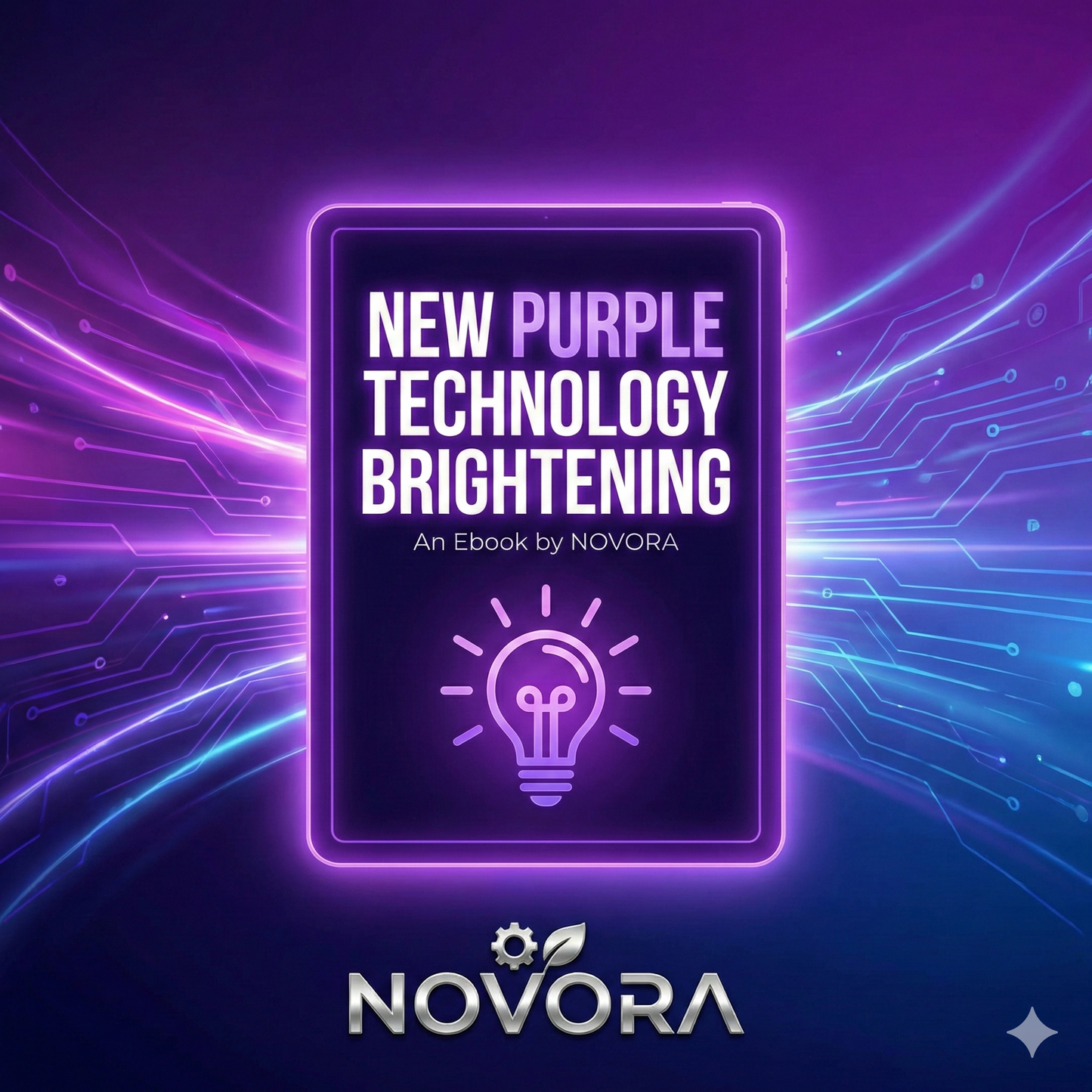 "New Purple Technology Brightening" Ebook