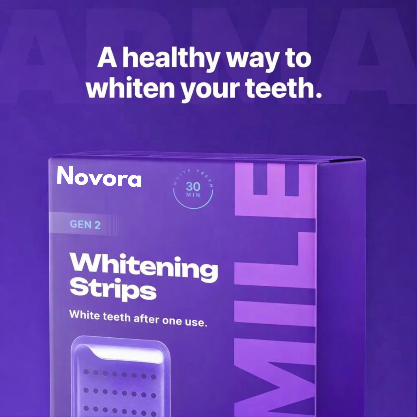 Novora Purple Teeth Whitening Strips™