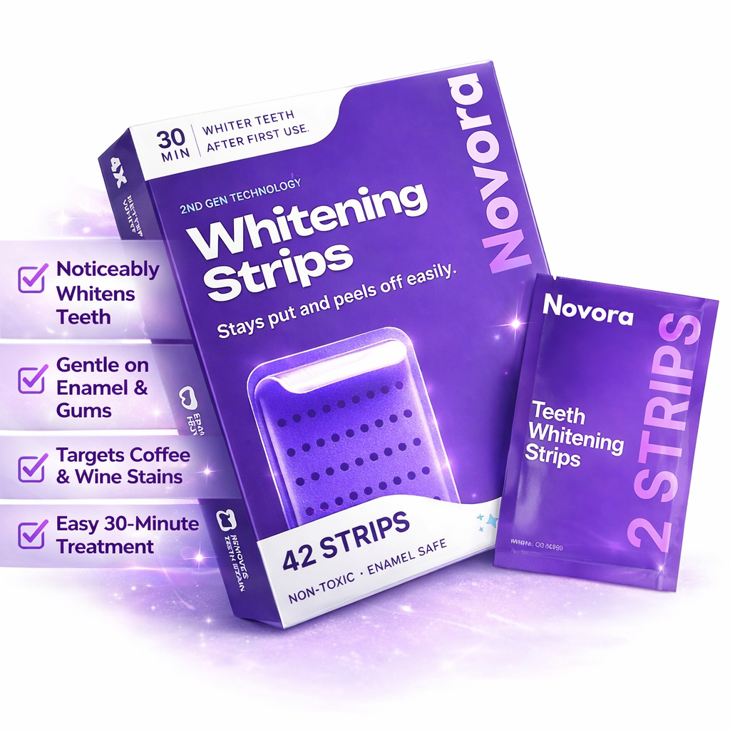 Novora Purple Teeth Whitening Strips™