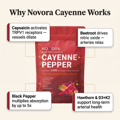 Novora Cayenne Pepper Softgels™