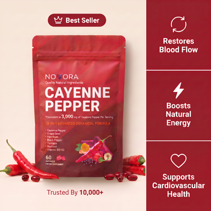 Novora Cayenne Pepper Softgels™